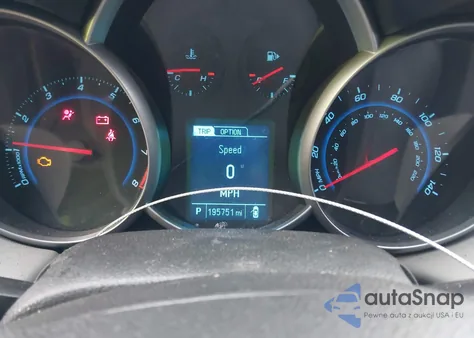 2013 Chevrolet Cruze Ls Auto z USA, uszkodzony, nr VIN 1G1PA5SH4D7253923